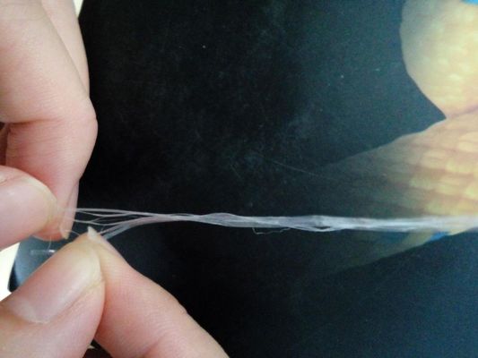 Webbing And Sewing Polypropylene Twine / PP Split Fibrillated Yarn 1000D~8000D