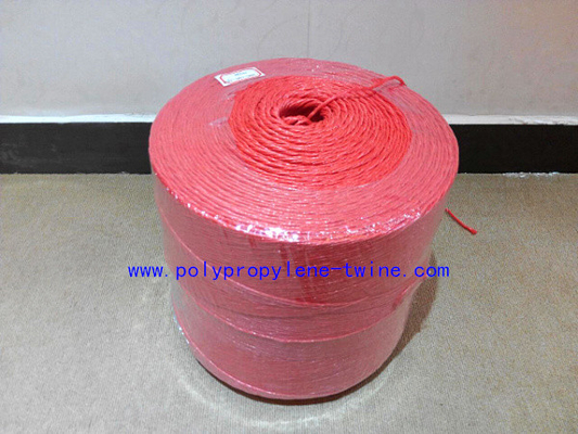 22500D Colorful Twisted Banana Hay Baling Twine Polypropylene String Free Sample