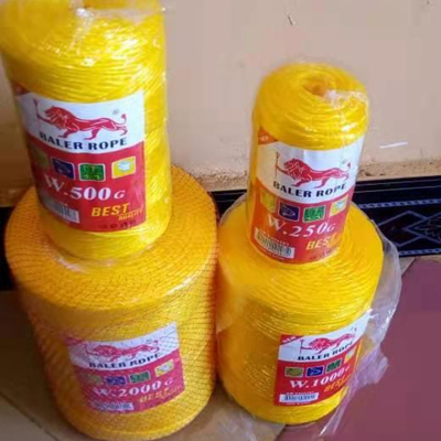 2mm PP Twine Ball Polypropylene Twine Twisted , White Baler Twine