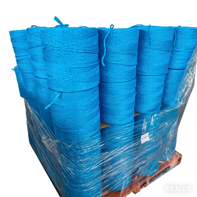 Polypropylene split film rope pp baler twine for hay square and packaging