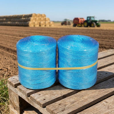 Anti Rot UV Stabilized Fibrillated PP Twine For Crop Trellising