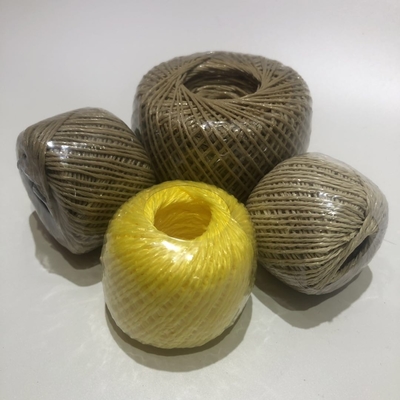 2mm PP Twine Ball Polypropylene Twine Twisted , White Baler Twine