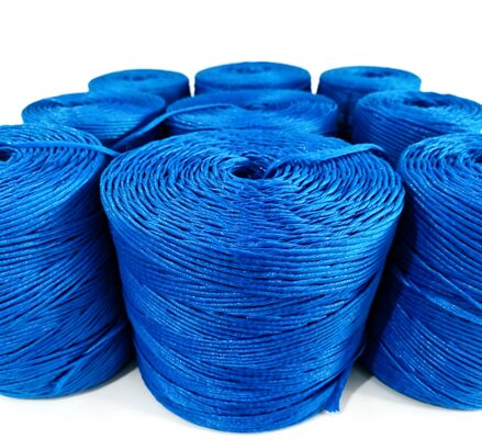 Sznurek polipropylenowy z folii rozszczepionej pp do belowania siana kwadratowego i pakowania